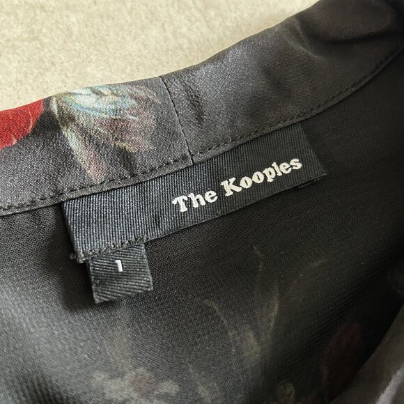 The Kooples Floral Tie Neck Dress ASO Anastasia Steele - Picture 11 of 13